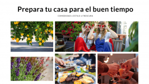 Portada de blog sobre la decoración de la terraza y el jardín de tu casa