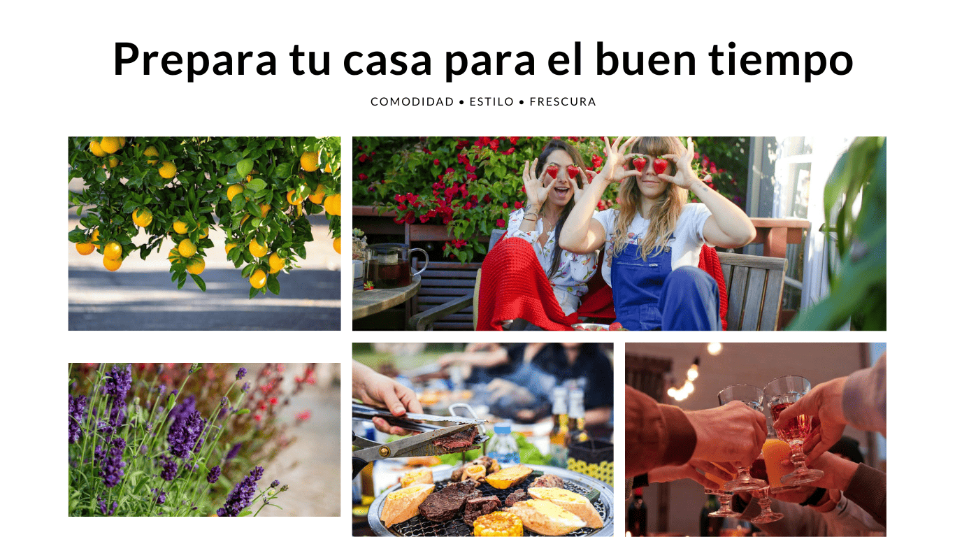 Portada de blog sobre la decoración de la terraza y el jardín de tu casa
