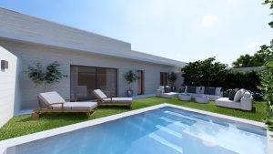 Ese momento de apagar el portátil y pisar el jardín.